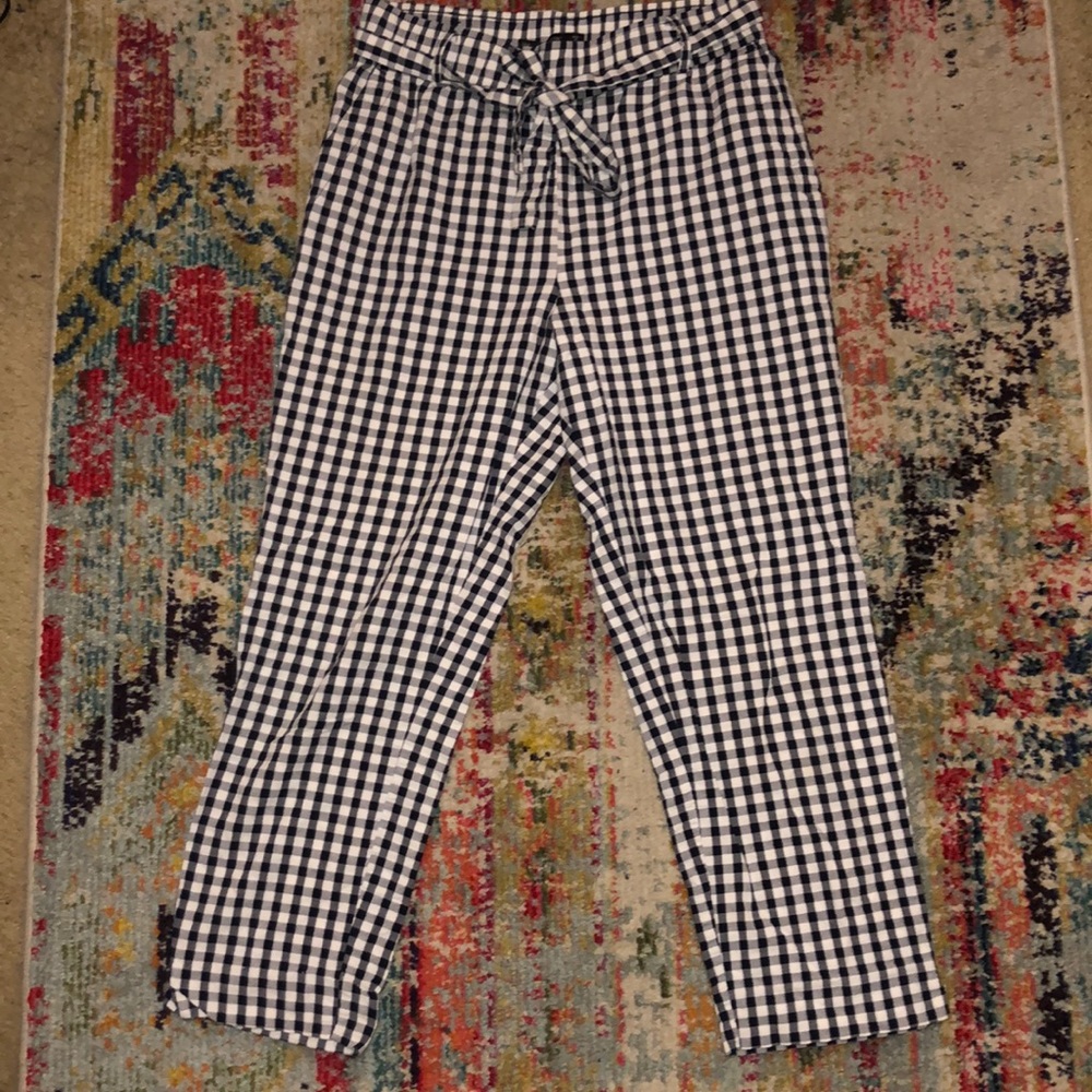 Zara gingham pants